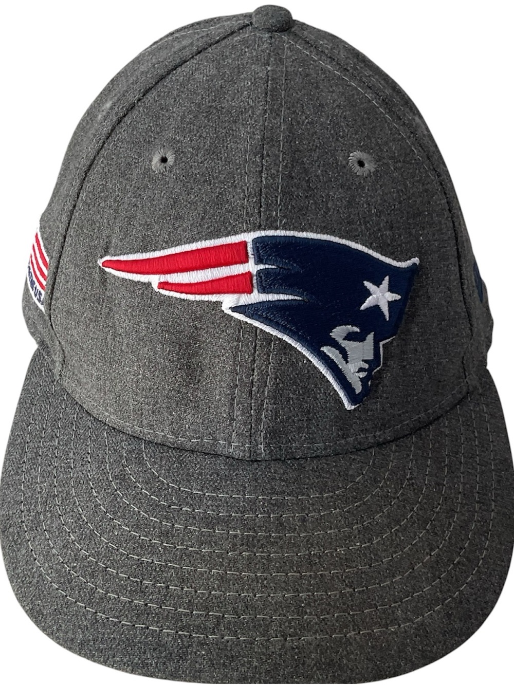 New Era 49FORTY New England Patriots Fitted Large Dad Cap Hat NFL 7 3/4
